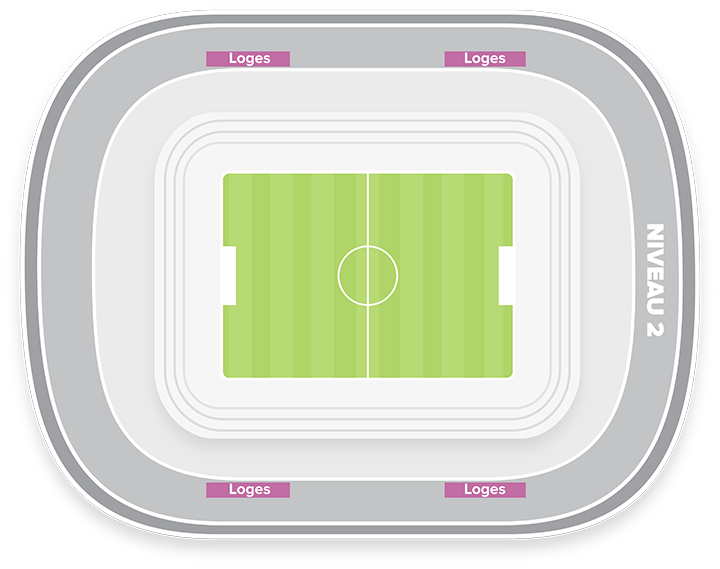 Plan Loges Stade Marie-Marvingt