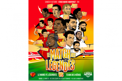 LE MATCH DES LÉGENDES