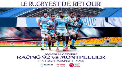 RACING 92 - MONTPELLIER HR